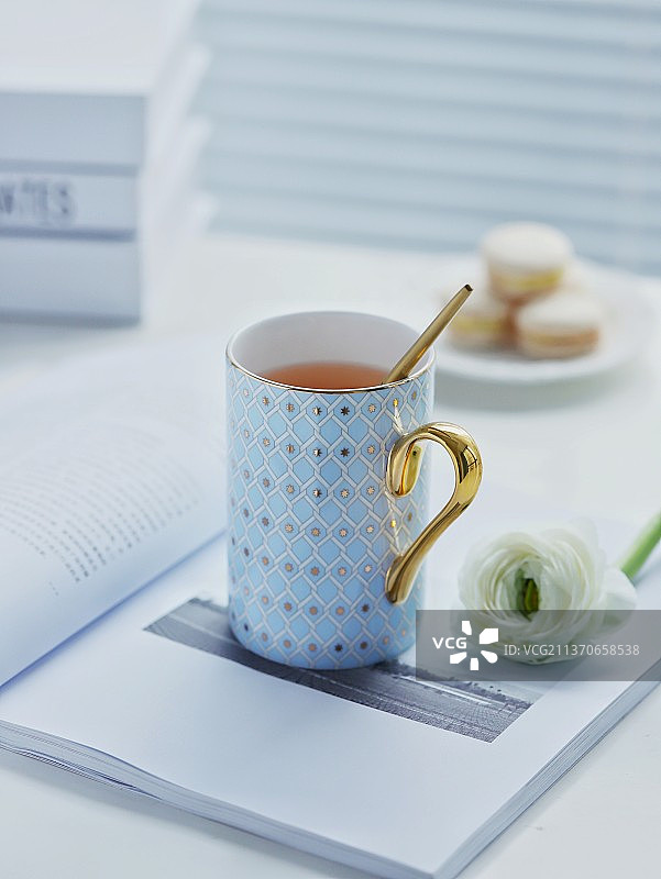 午后下午茶休闲时光图片素材