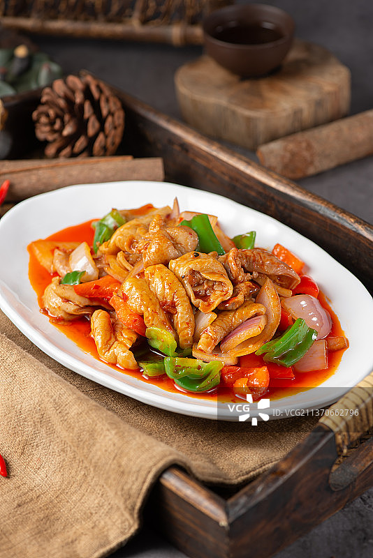 特色红烧肥肠图片素材