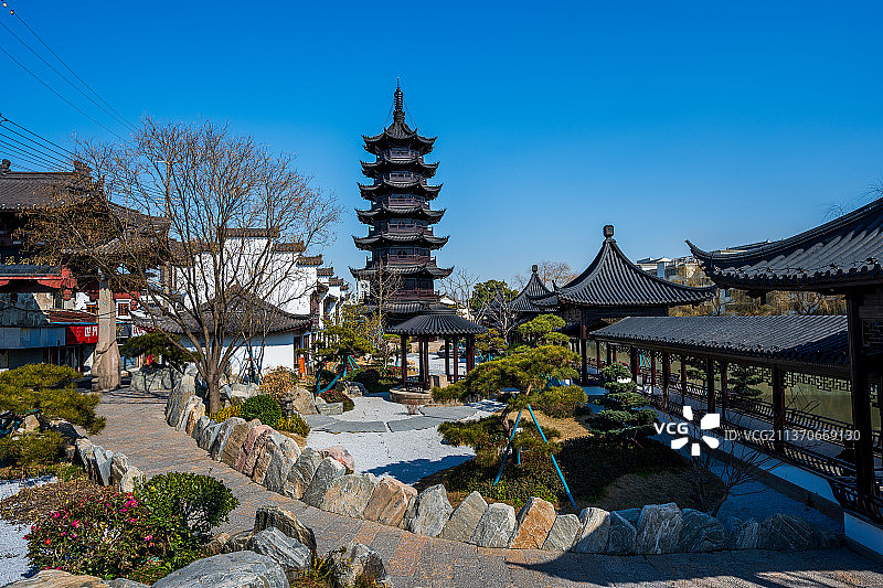 泗泾古镇图片素材