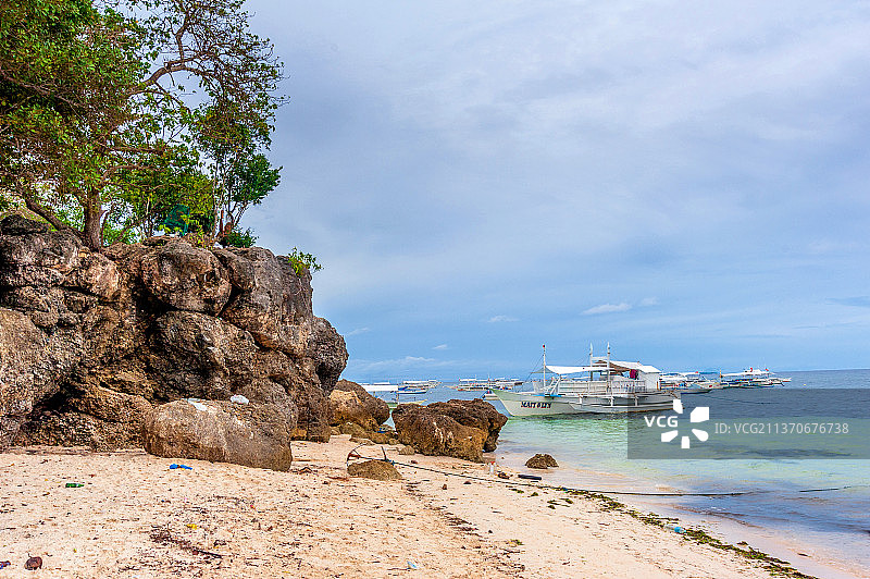 东南亚菲律宾薄荷邦劳岛海滨风光图片素材