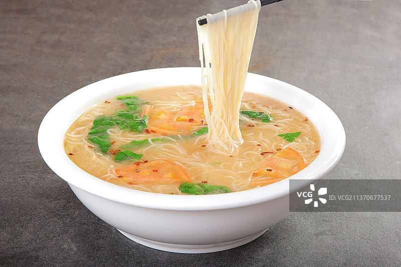 中餐美食-清汤挂面图片素材