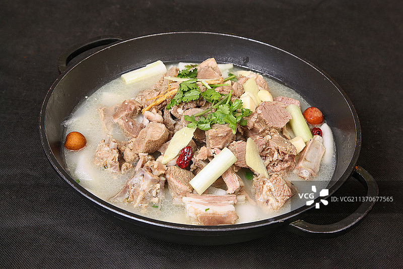 中餐美食-清炖羊肉图片素材