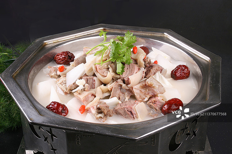 中餐美食-清炖羊肉图片素材