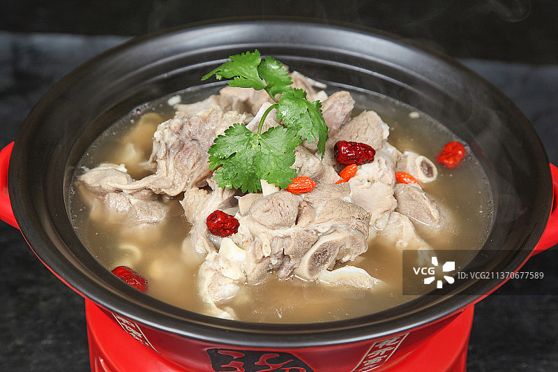 中餐美食-清炖羊肉图片素材