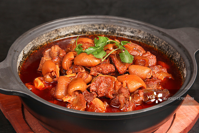 中餐美食-红焖羊肉图片素材