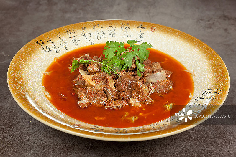 中餐美食-红焖羊肉图片素材