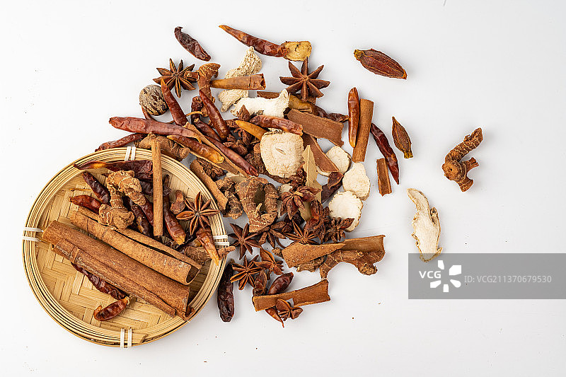 中式烹调调味品调料图片素材