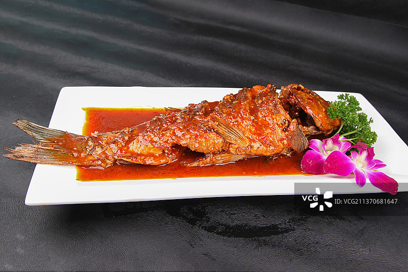 中餐美食-炝锅鱼图片素材