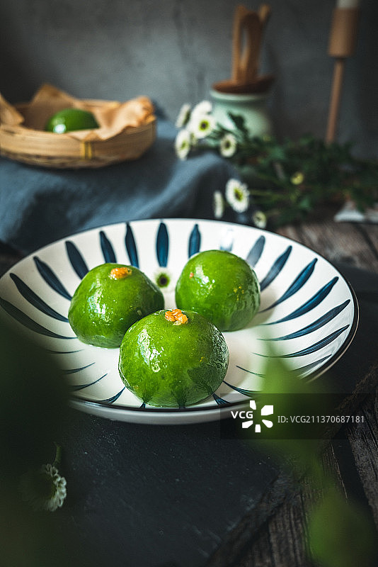 清明青团图片素材