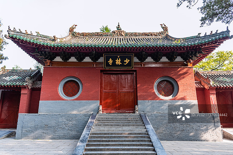中国河南嵩山少林寺常住院图片素材