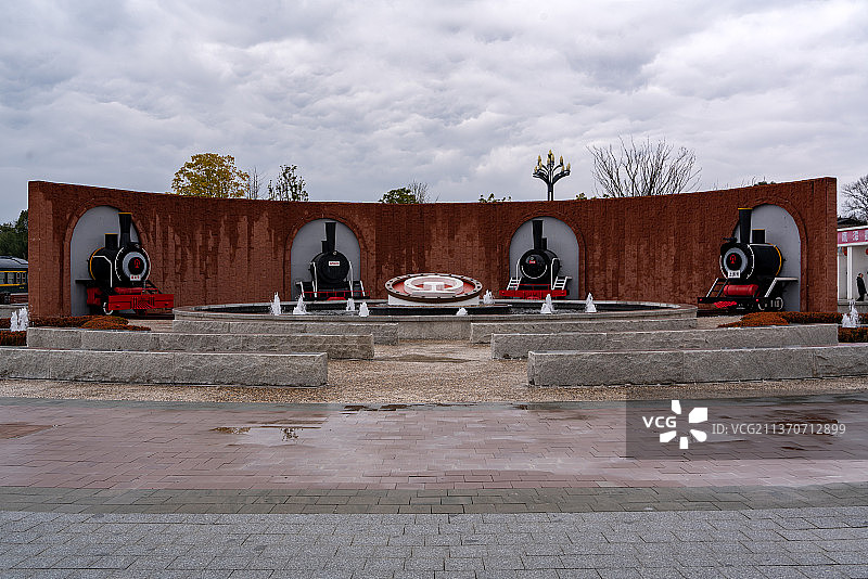 鹰潭火车文化园图片素材