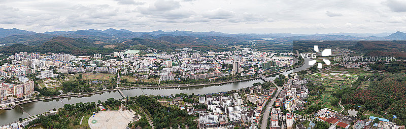 航拍海南白沙彝族自治县图片素材