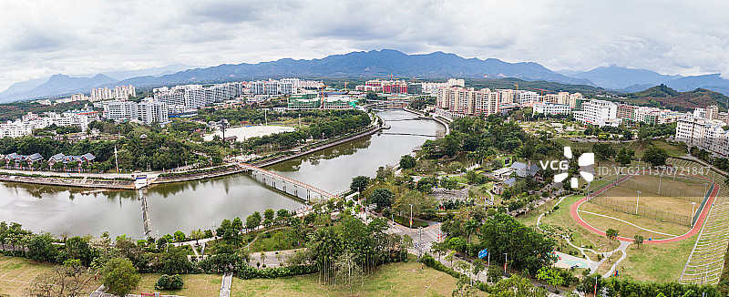 航拍海南白沙彝族自治县图片素材