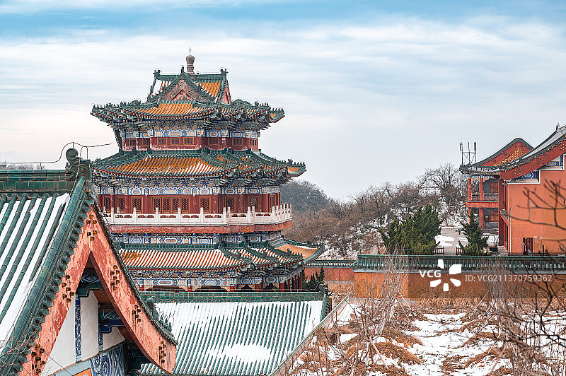 天门山寺图片素材