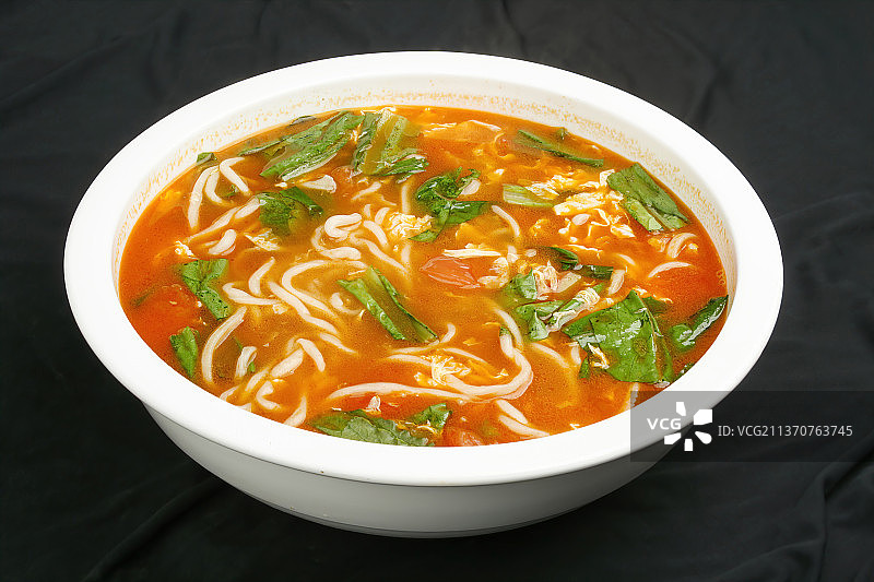 中餐美食-炝锅面图片素材