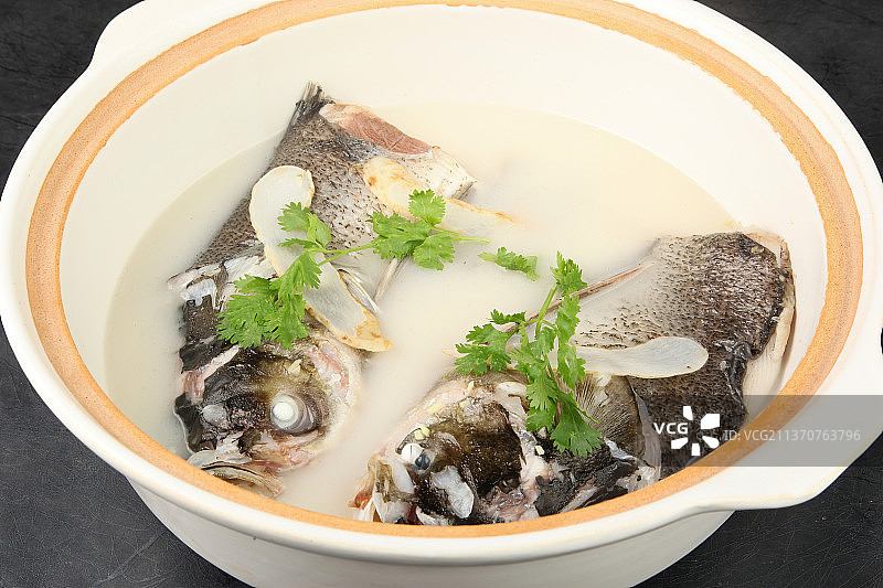 中餐美食-千岛湖炖鱼头图片素材
