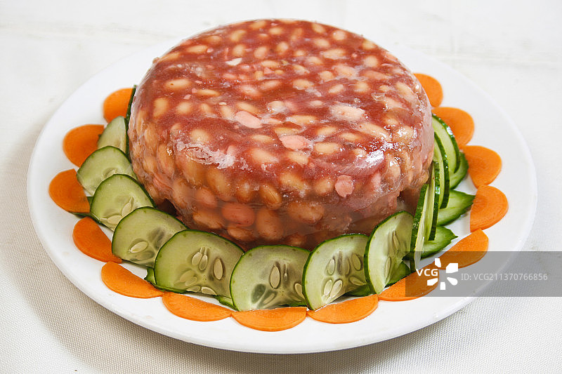 中餐美食-水晶皮冻图片素材