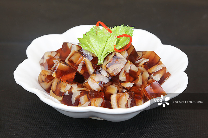 中餐美食-水晶皮冻图片素材
