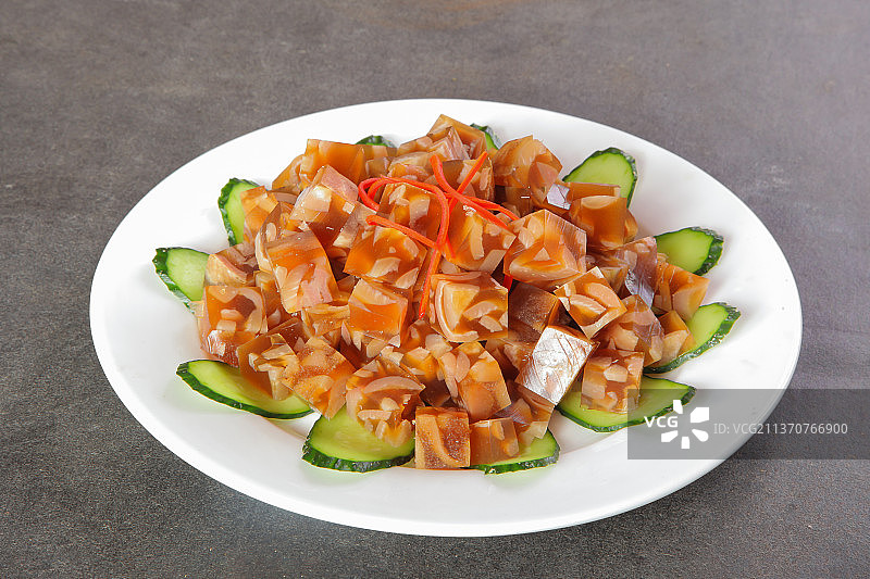 中餐美食-水晶皮冻图片素材