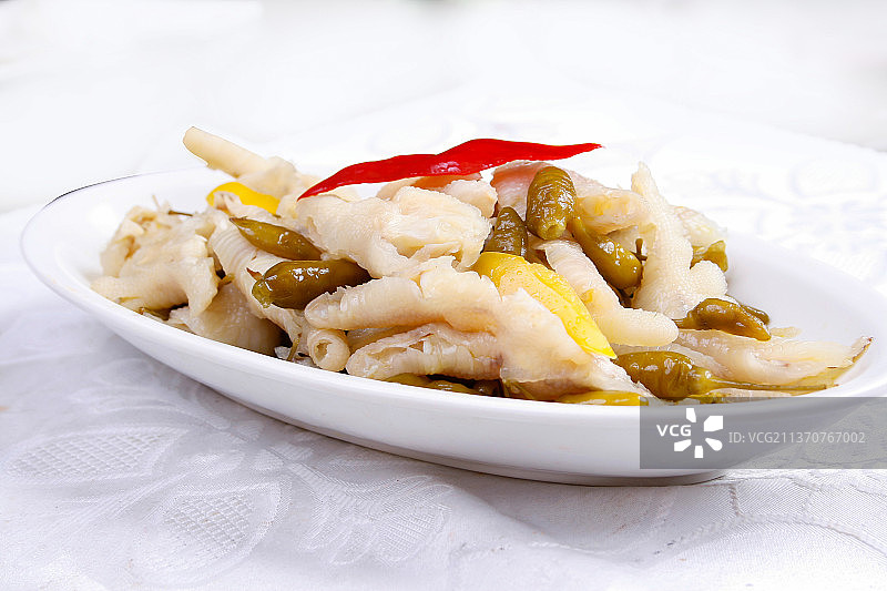 中餐美食-泡椒凤爪图片素材