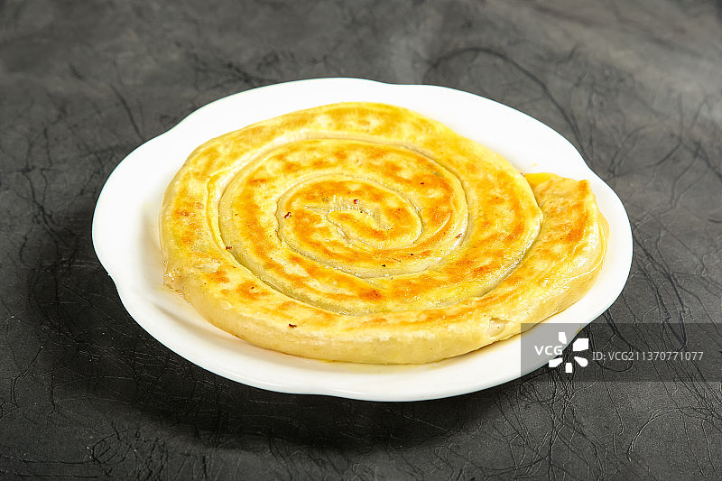 中餐美食-盘龙饼图片素材