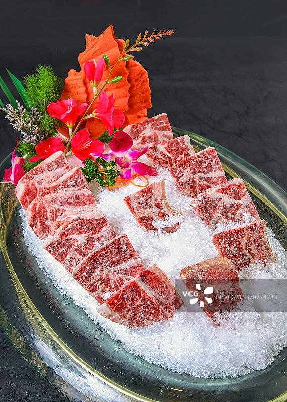 中餐美食-牛仔骨图片素材