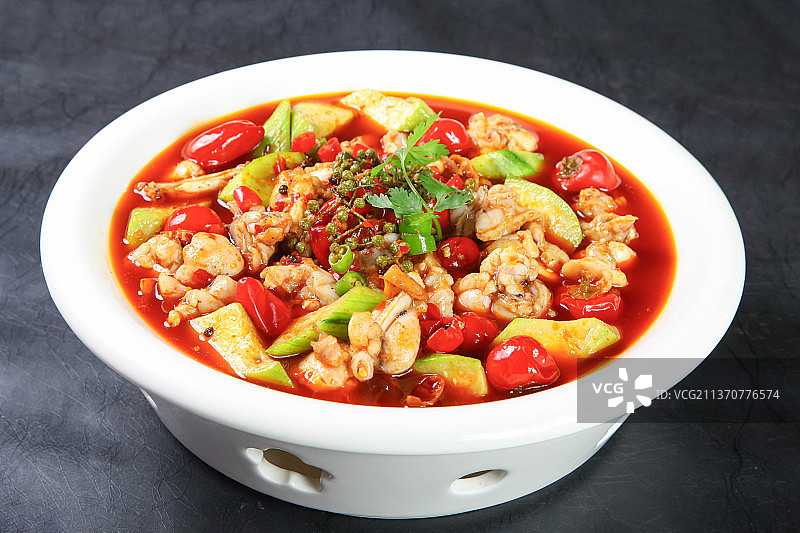 中餐美食-馋嘴牛蛙图片素材