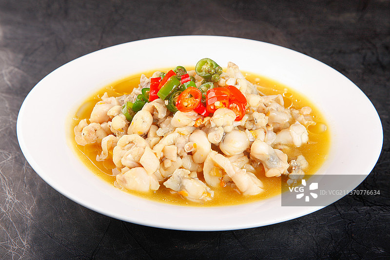 中餐美食-鲜椒牛蛙图片素材