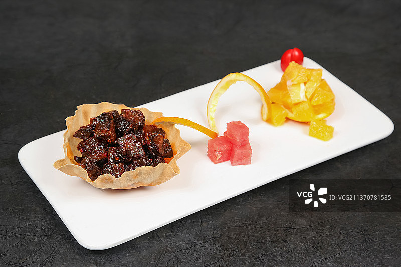 中餐美食-牛肉干图片素材