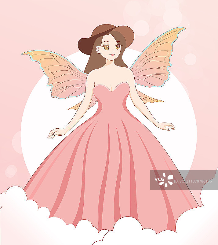 女神节健康瘦身女生好身材蝶变模特矢量插画图片素材