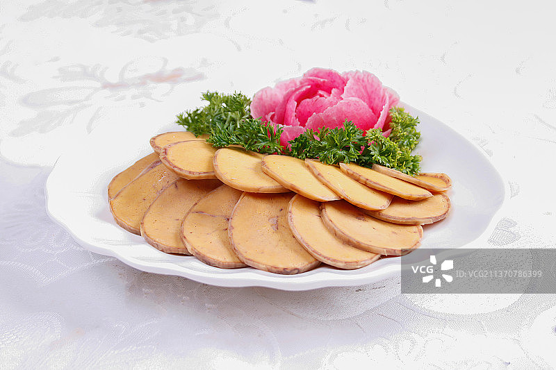 中餐美食-卤水牛宝图片素材