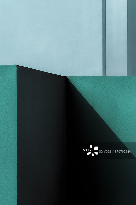 极简色块彩色墙图片素材