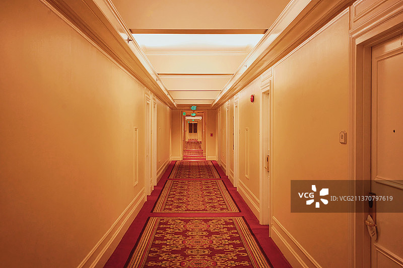 酒店走廊图片素材