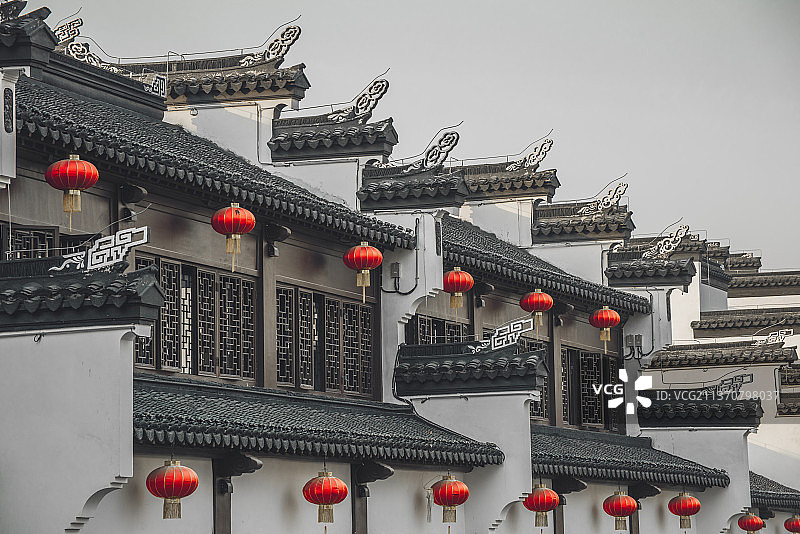 秦淮河畔图片素材