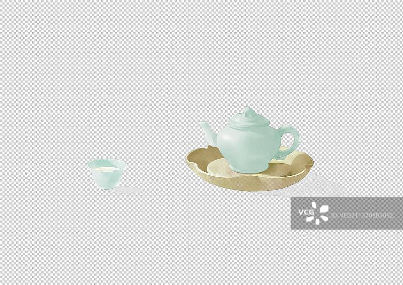 中国风小物品手绘素材图片素材