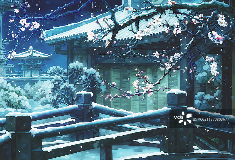 古风风景图片素材