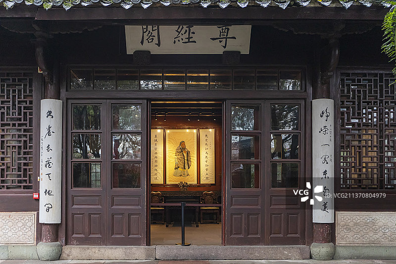 宁波天一阁尊经阁图片素材