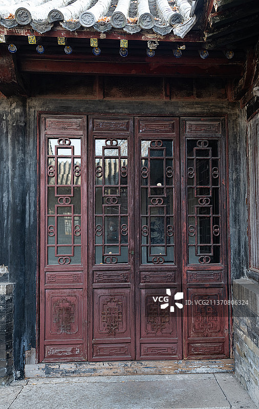 冬天孟子孟府孟庙图片素材