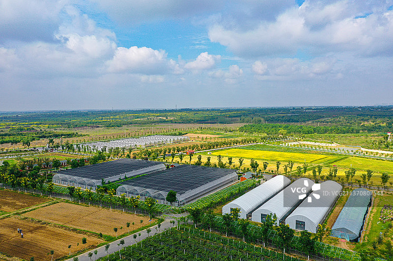 乡村旅游乡村振兴农业园生态园农业种植图片素材