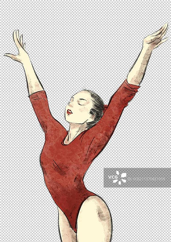体操运动员图片素材