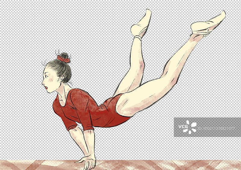 体操运动员图片素材