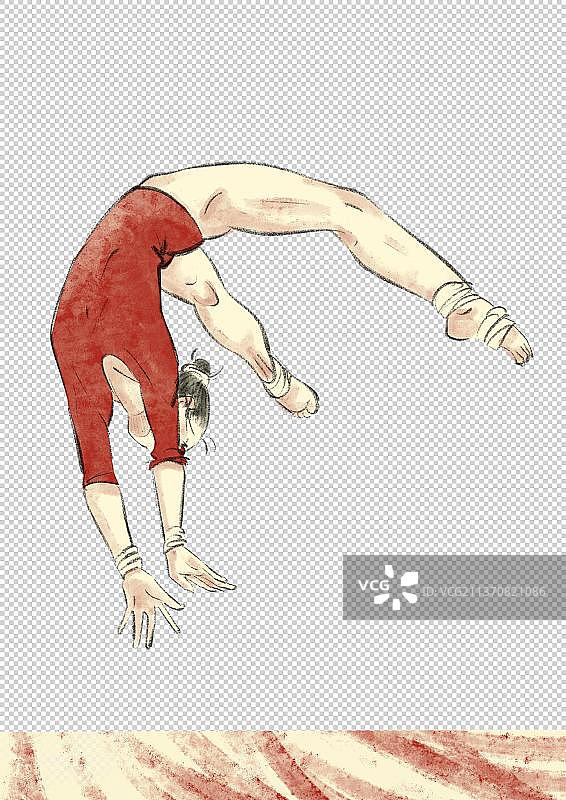 体操运动员图片素材