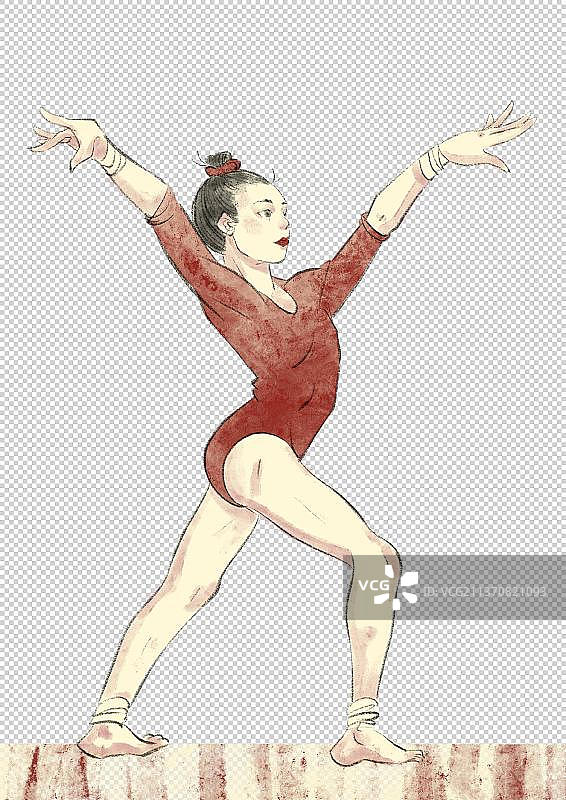 体操运动员图片素材