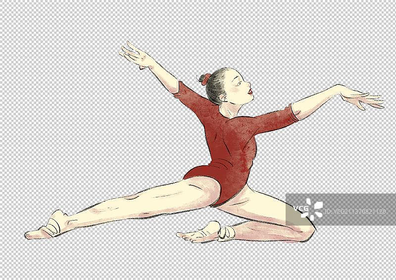 体操运动员图片素材