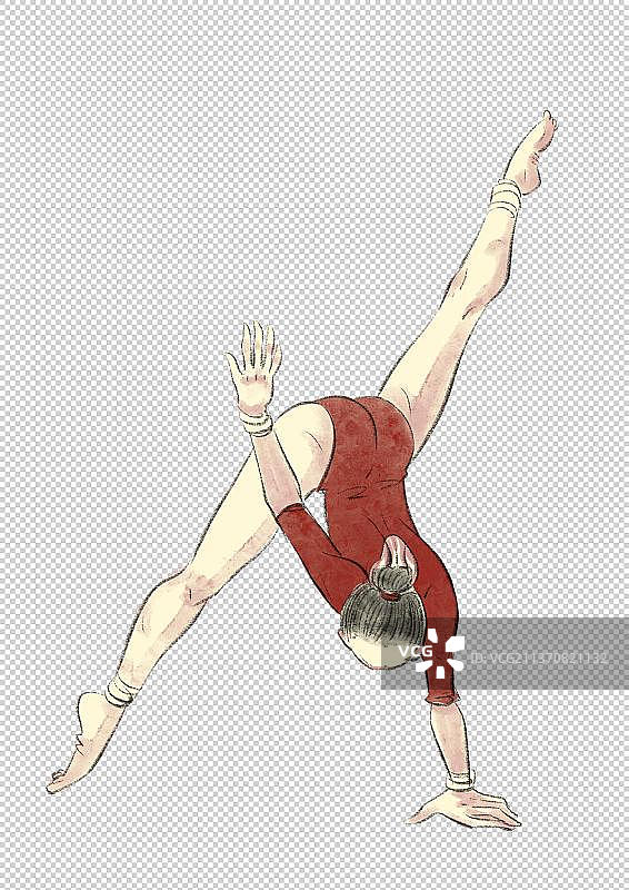 体操运动员图片素材
