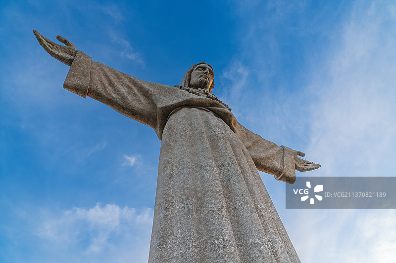 葡萄牙里斯本大耶稣像图片素材
