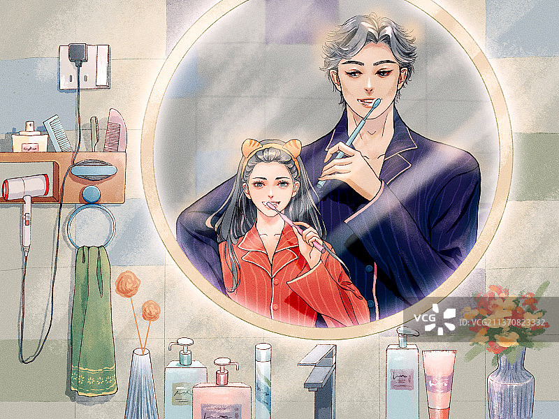 情侣日常图片素材