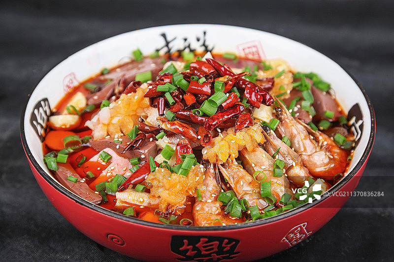 中餐美食-毛血旺图片素材