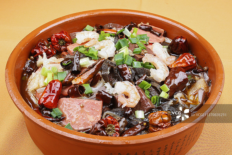 中餐美食-毛血旺图片素材