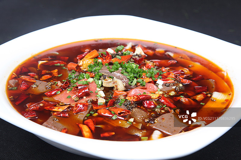 中餐美食-毛血旺图片素材